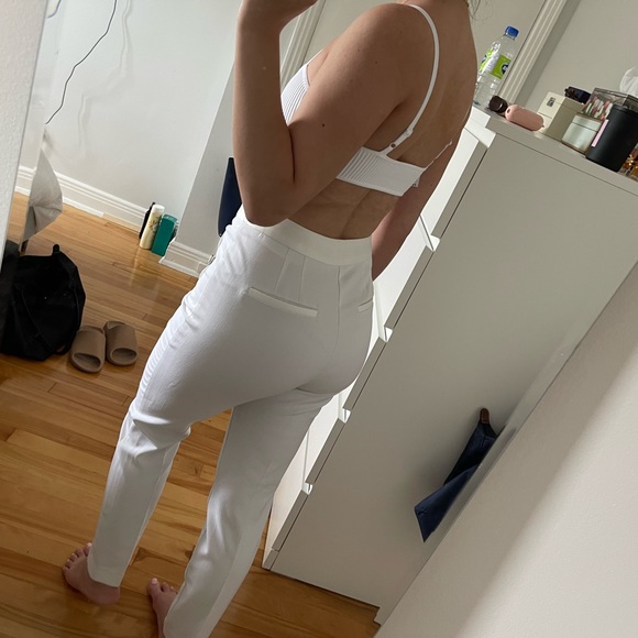 White tailored pants from Zara - Picture 3 of 3